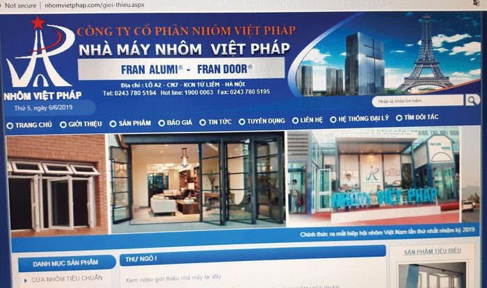 Bát nháo thương hiệu nhôm Việt Pháp